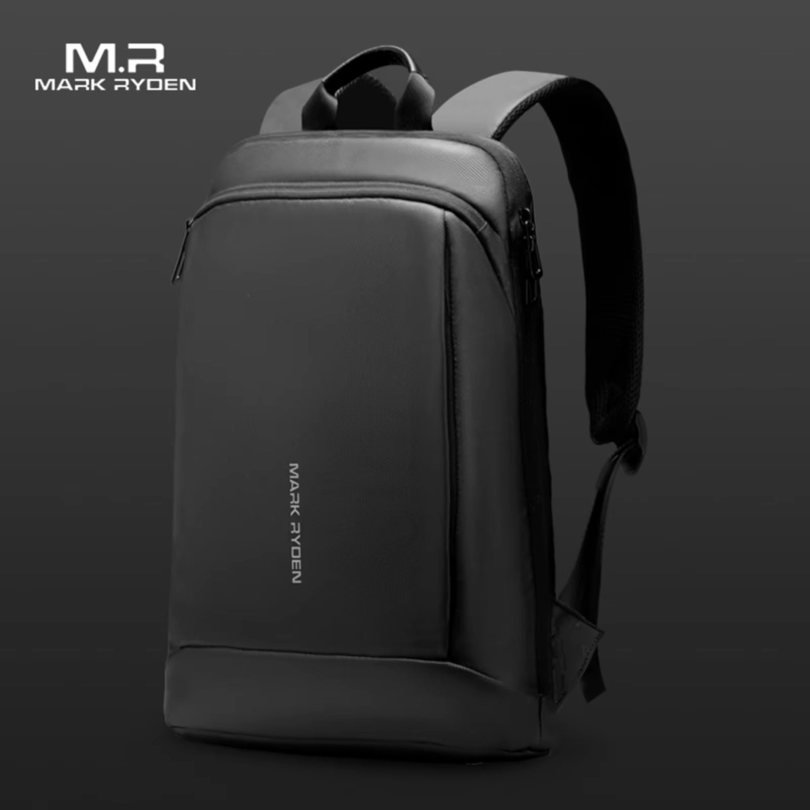 Thin Backpack for Laptop 15.6In Waterproof Minimalist Backpack Ykk Zipper