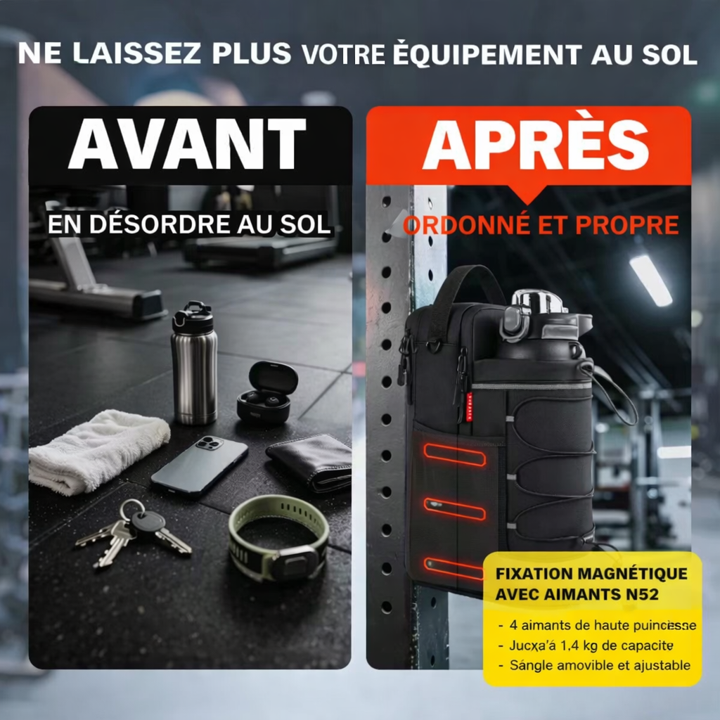 Nordvark Magnetic Gym Bag