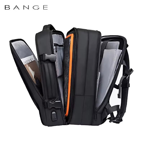 Expandable Men'S Backpack Waterproof 17.3 in Laptop Backpack Man Large Capacity Hiking Travel Bag Male Backpacks for Men